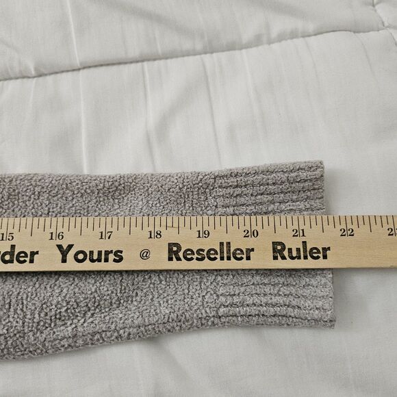 Barefoot Dreams Cozychic Lite Circle Cardigan XS‎ Small Dove Gray Sweater 452 - Picture 10 of 10